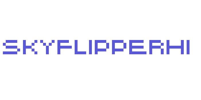 HISKYFLIPPERHI Font Download