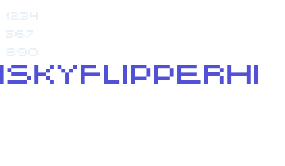 HISKYFLIPPERHI-font-download