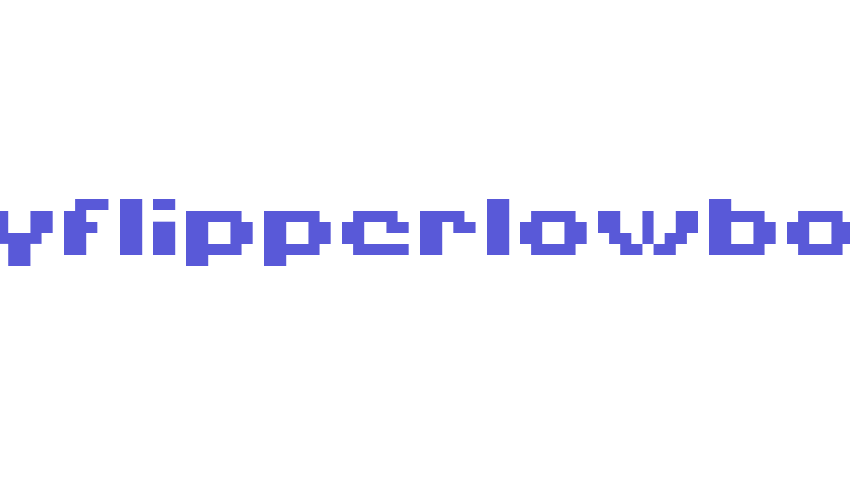 HISKYFLIPPERLOWBOLD Font Download