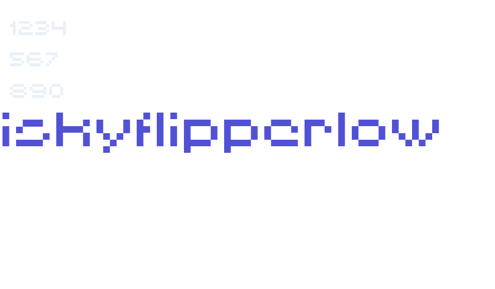 HISKYFLIPPERLOW-font-download