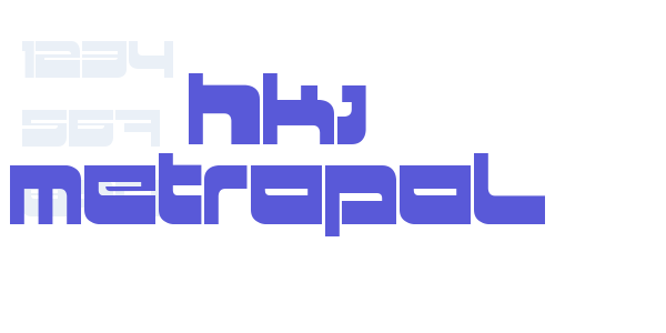 HKI metropol font free