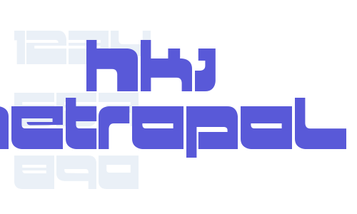 HKI metropol Font Download