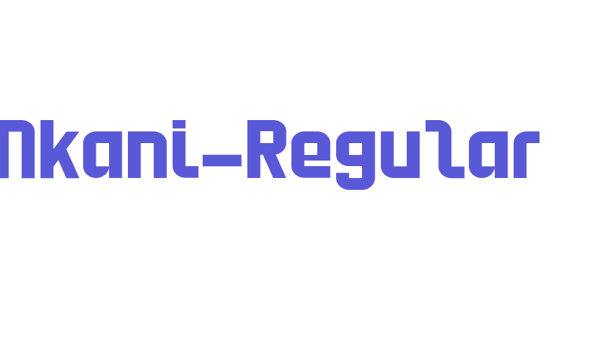 HNkani-Regular Font