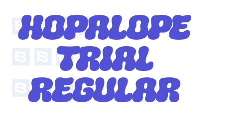 HOPALOPE TRIAL Regular-font-download