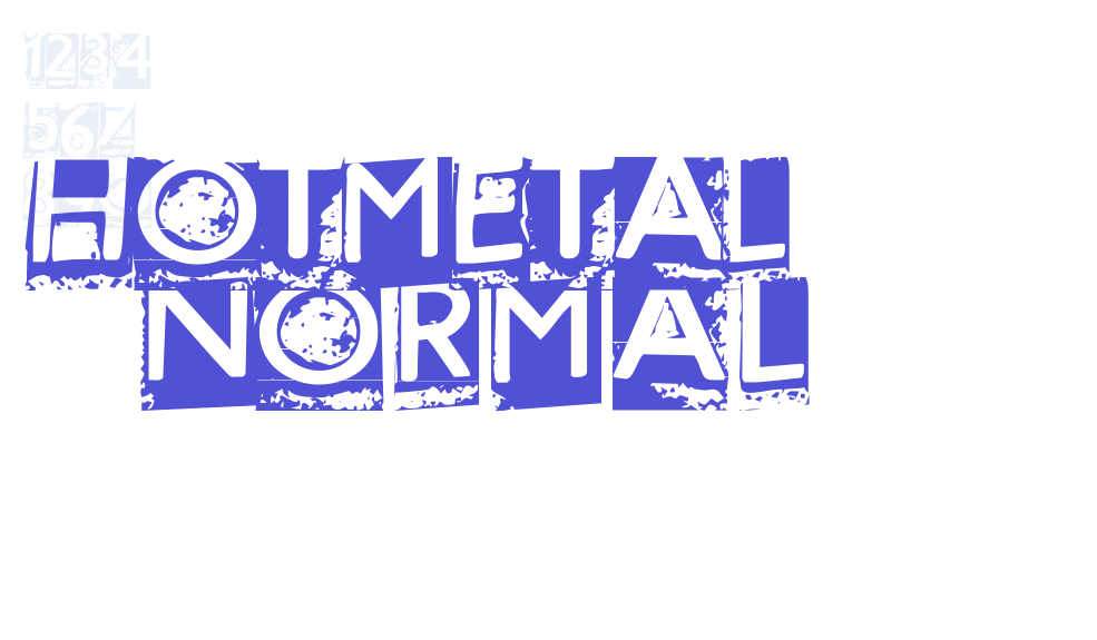 HOTMETAL   Normal-font-download