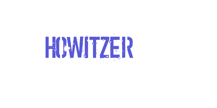 HOWITZER Font Download