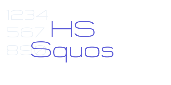 HS Squos font free