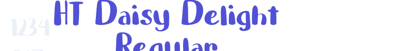 HT Daisy Delight Regular-font