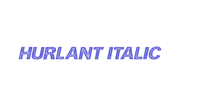 HURLANT ITALIC Font Download