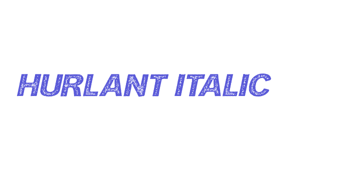 HURLANT ITALIC Font