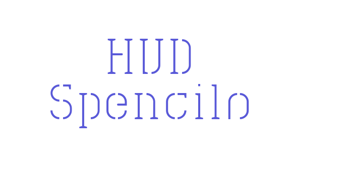 HVD Spencils Font