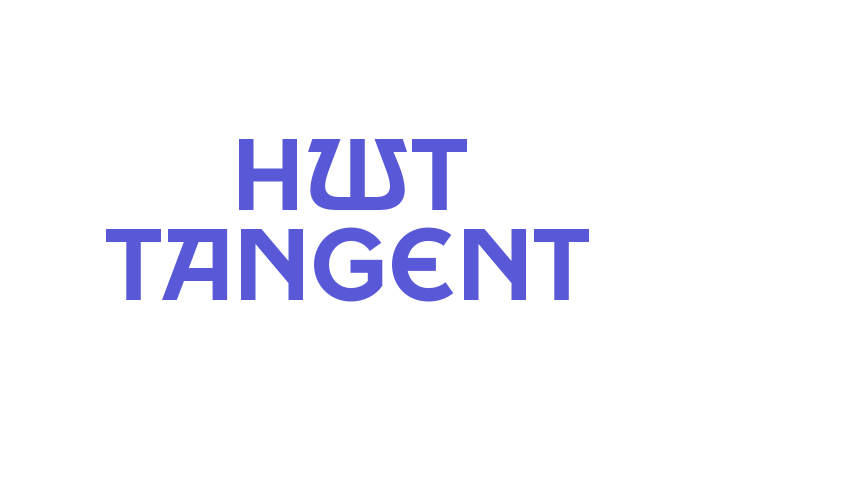 HWT Tangent Font Download