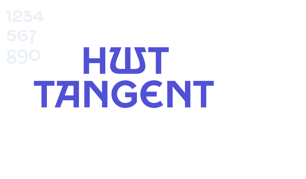 HWT Tangent-font-download