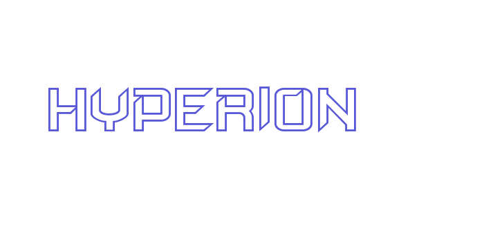 HYPERION Font Download