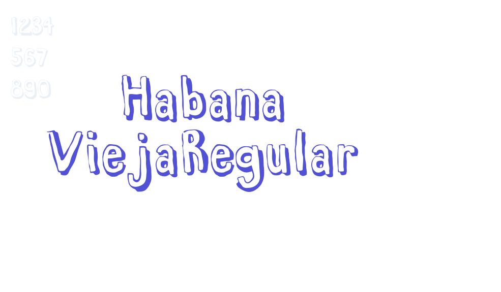 Habana ViejaRegular-font-download