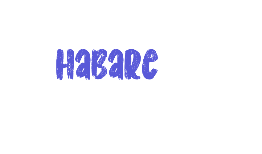 Habare Font Download