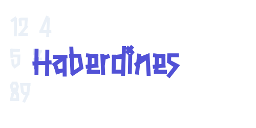 Haberdines-font-download