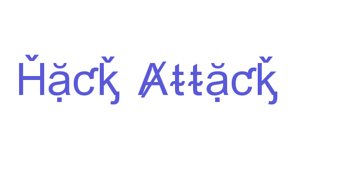 Hack Attack Font Download