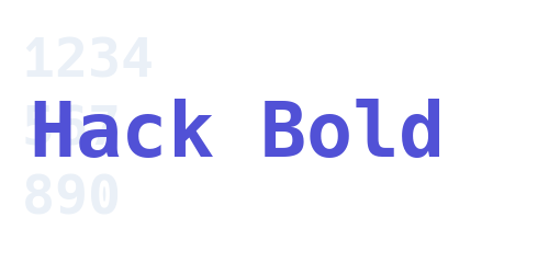 Hack Bold-font-download