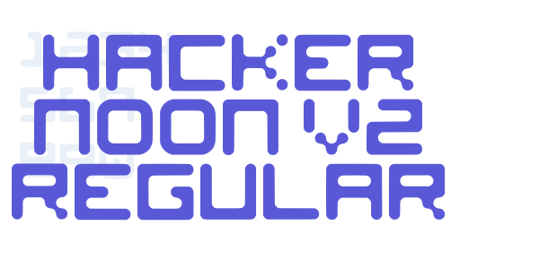 Hacker Noon V2 Regular font free