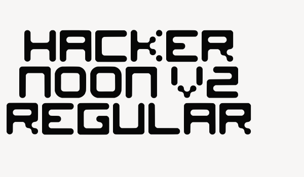 Hacker Noon V2 Regular Font