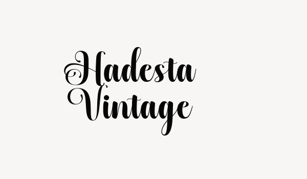 Hadesta Vintage Font