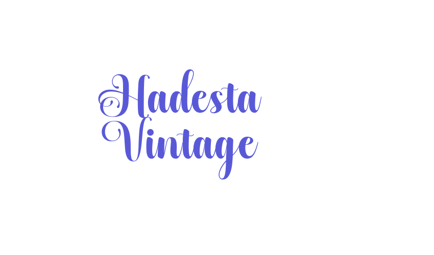 Hadesta Vintage Font Download