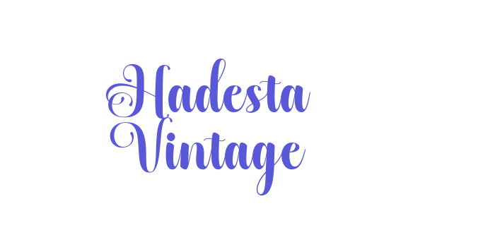 Hadesta Vintage Font Download