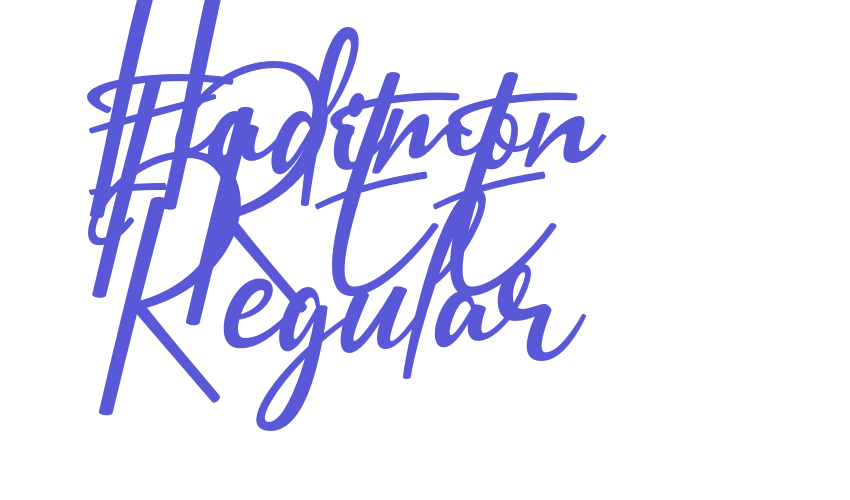 Hadimon FREE Regular Font Download