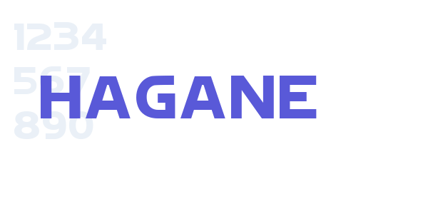 Hagane font free