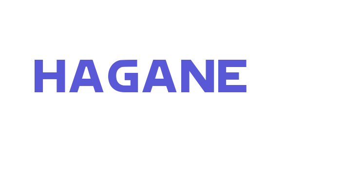 Hagane Font Download