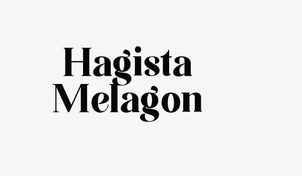 Hagista Melagon Font