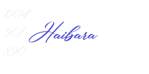 Haibara-font-download