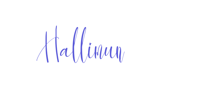 Hallimun Font Download