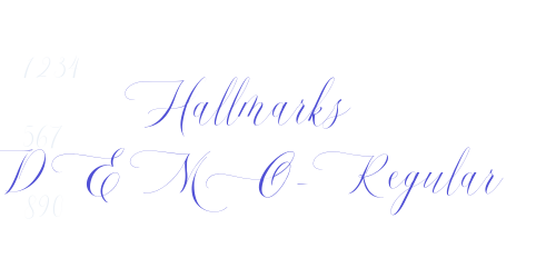 Hallmarks DEMO-Regular-font-download