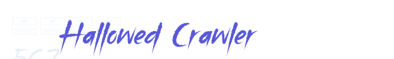 Hallowed Crawler font