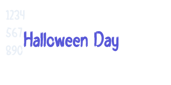 Halloween Day font free