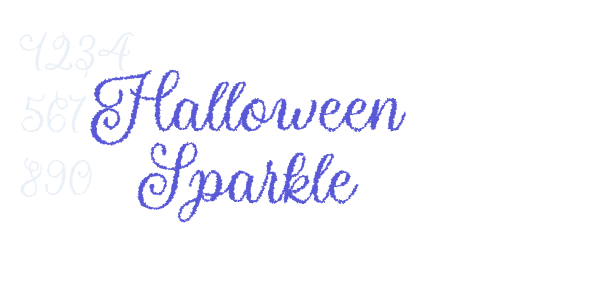 Halloween Sparkle font