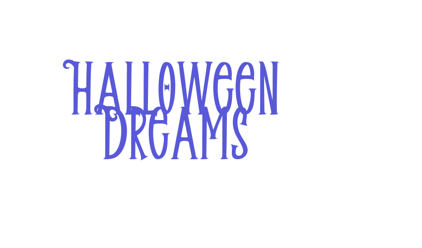 Halloween Dreams Font Download