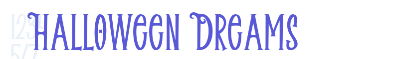 Halloween Dreams font