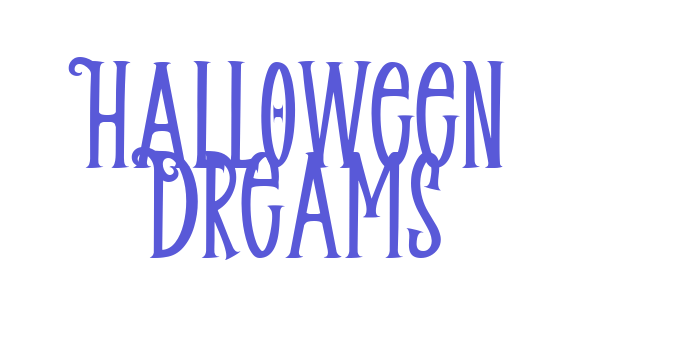 Halloween Dreams Font