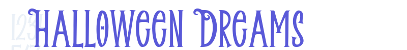 Halloween Dreams font