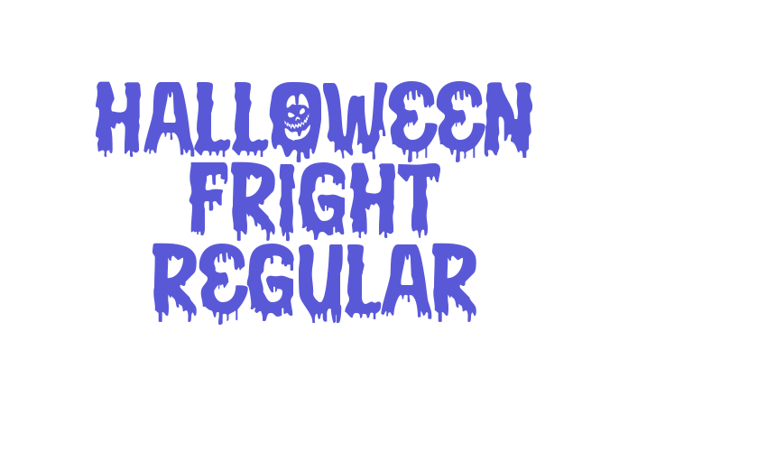 Halloween Fright Regular Font Download