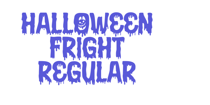 Halloween Fright Regular Font Download