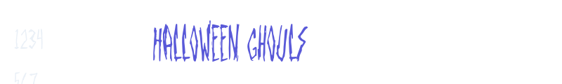 Halloween Ghouls font download