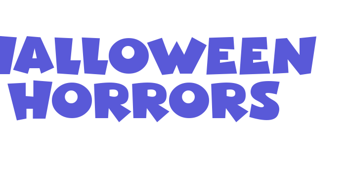 Halloween Horrors Font