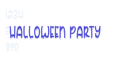 Halloween Party-font-download