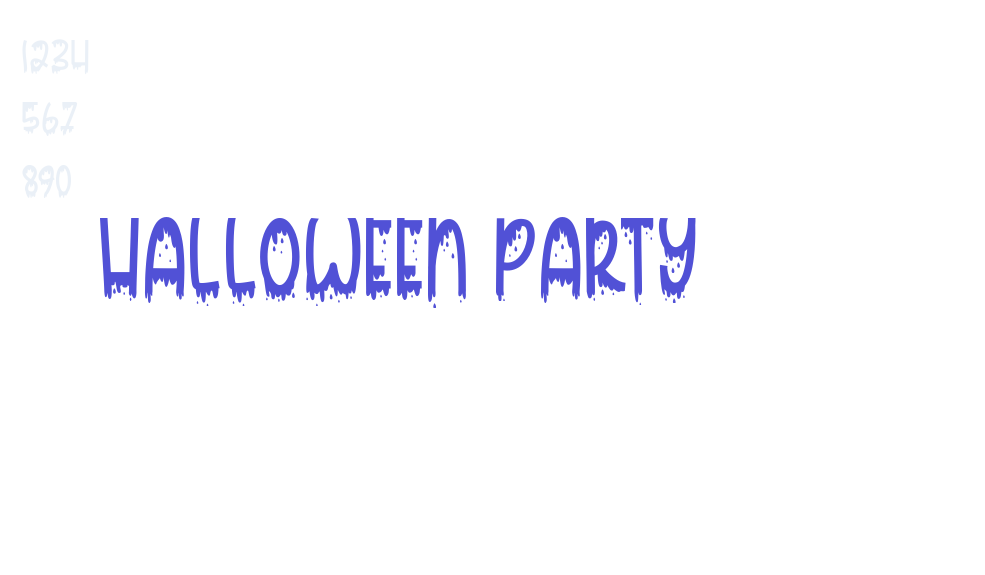 Halloween Party-font-download