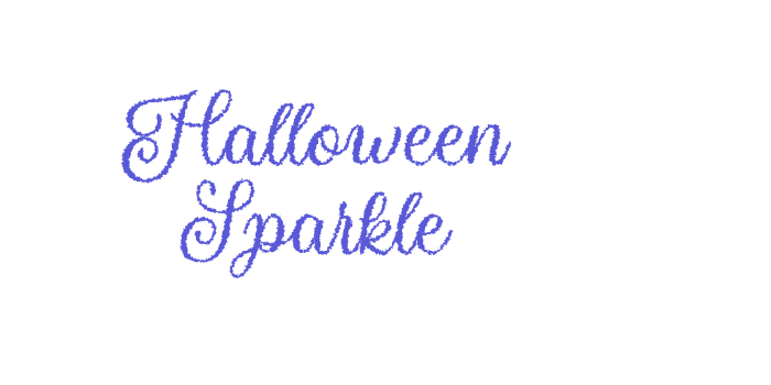 Halloween Sparkle Font Download