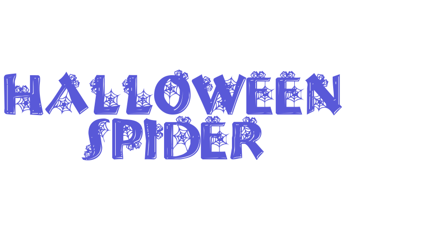 Halloween Spider Font Download